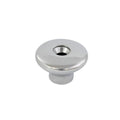 Knob for cabinet door/drawer, A4 21x14mm, bore 4.5mm, polished, 10 pieces