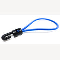 Spanrubber 5mm blauw met 1 kunststof haak