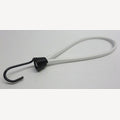 Spanrubbers 5mm wit met 1 metalen haak 30-55cm
