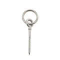 Oogbout met houtdraad en ring 8 x 60 mm oog 45 mm RVS 316 - 5 stuks