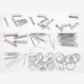 Assortimentsdoos bouten en splitpennen RVS A4 4-6 mm - 100 stuks
