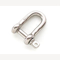 D-sluiting 5 mm RVS