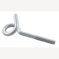 Spiraalhaak met metrische draad,  A2 M10x120mm, 10 Stuk
