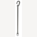 Mooring hook with safety device, A4 25x900mm, 1 Piece