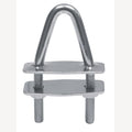 Driehoeksbout met 2 tegenplaten,  A4 18° schuin, M10x60mm, 5 Stuk
