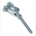 RVS Knevel met linkse draad, A4 M8L, bout 8mm, 5 Stuk