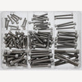 Assortment box metric cylinder head screws, A4 ISO 4762 M4-M6 150 pcs, 1 Piece