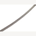 RVS Roestvrijstalen staaldraad zacht/flexibel 7x19 sZ, A4 5 mm (25 m), 25 Stuk