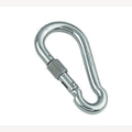 Carabiner with safety nut, A4 10x100mm, 5 Pieces