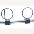 Spinnaker pole holder set, A4/plastic for 25mm tube, 1 Piece