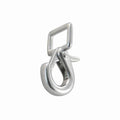 RVS Riemhaak met kliksluiting, A4 62mm, voor riembreedte 25mm, 10 Stuk