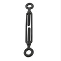 Turnbuckle, A4 M6, eye-eye, matt black, 5 pieces
