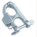 RVS Paniekhaak, waterskihaak, A4 60x37mm, 5 Stuk