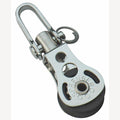 Sprenger Micro XS blok met kogellagers,  A2/kunststof touw max. 6 mm, met draaibare sluiting, 1 Stuk