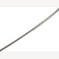 Roestvrijstalen staaldraadkabel 7x7 sZ PVC helder gecoat,  A4/PVC 1/1,5 mm (250 m), 250 Stuk