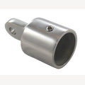 RVS Pijp eindkap, A4 voor pijp 30mm, 5 Stuk