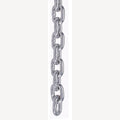 Round steel chain, short links, comparable to DIN 766, A2 4 mm (50 m), 50 pieces