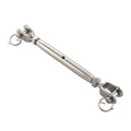 Spanschroef vork-vork,  A4 M8, bout 8mm, 10 Stuk