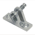 Convertible top fitting with fold-down nose bolt, 80°, A4 56x17mm, 5 Pieces