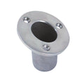 Flagpole holder, flush-mounted, 60°, A4 70mm, for pipe max. 32mm, 1 Piece