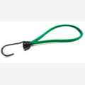 Spanrubber 4mm groen met 1 metalen haak