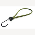 Tension rubber 4mm olive green with 1 metal hook