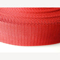 Band rood op rol 25 mm 50 meter