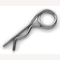 Borgveer dubbel 4mm (10 stuks)
