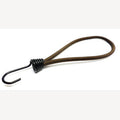 Spanrubbers 5mm bruin met 1 metalen haak 22-40cm