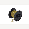 Decoratieve vermessingd ketting 1,3 mm 25 meter op rol
