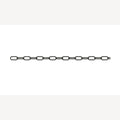 Decorative black chain 1.1 mm 1 meter