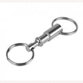 Deelbare sleutelhanger met sleutelringen