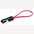 Spanrubber 5mm fuchsia-marineblauw met 1 kunststof haak