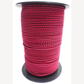 Elastisch koord op rol 4mm fuchsia/marineblauw