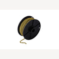 Gourmetketting Ø 1,5mm 25 meter op rol messing