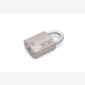 Hangslot DX PRO-LINE standaard open beugel 40 mm zilver