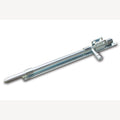 Padlock bolt vertical 420 mm galvanized