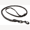 Dog leash 2 meters beige/black