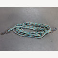 Discus dog leash, 5 meters adjustable, 2 galvanized snap hooks