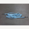 Dog leash Azul 5 meters adjustable 2 stainless steel snap hooks