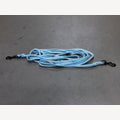 Dog leash Azul 5 meters adjustable 2 black carabiners