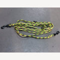 Banana dog leash, 5 meters adjustable, 2 black snap hooks