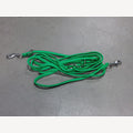 Dog leash Grass green 5 mtr adjustable 2 stainless steel snap hooks