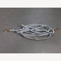 Luna dog leash, 5 meters adjustable, 2 brass snaps