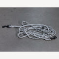 Luna dog leash, 5 meters adjustable, 2 black snap hooks