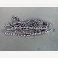 Navy dog ​​leash, 5 meters, adjustable, 2 stainless steel snap hooks