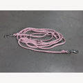 Red Dot Dog Leash 5 meters adjustable with 2 stainless steel snap hooks