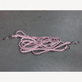 Red Dot Dog Leash, 5 meters adjustable, 2 galvanized snap hooks