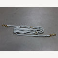 Wavy dog ​​leash, 5 meters, adjustable, with 2 brass snaps