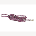 Classy 4-meter dog leash with brass snap hook